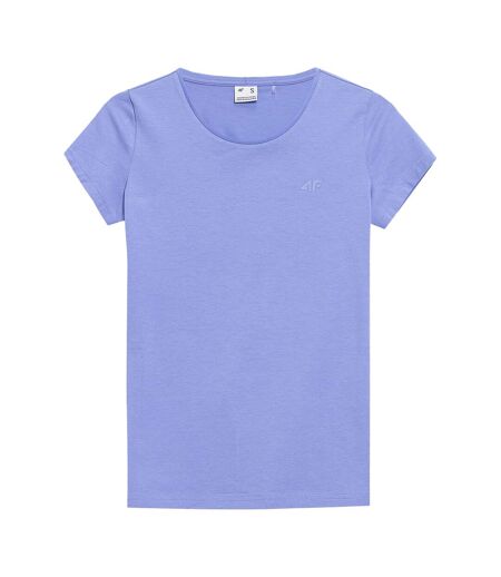 T-shirt H4l22 Tsd350 Femme Bleu 4F