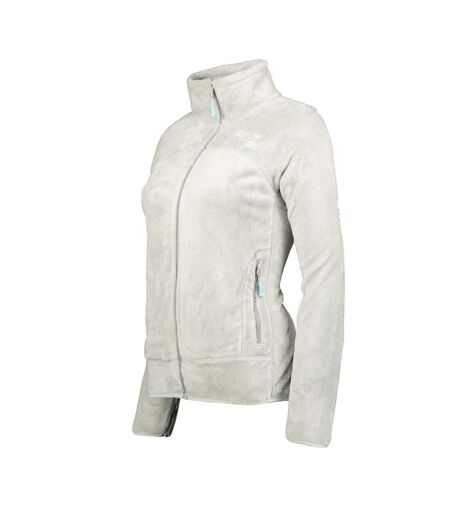 Veste polaire gris clair femme Geographical Norway Upaline