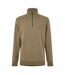 Mens Terrycloth Sweatshirt Green Boss-1