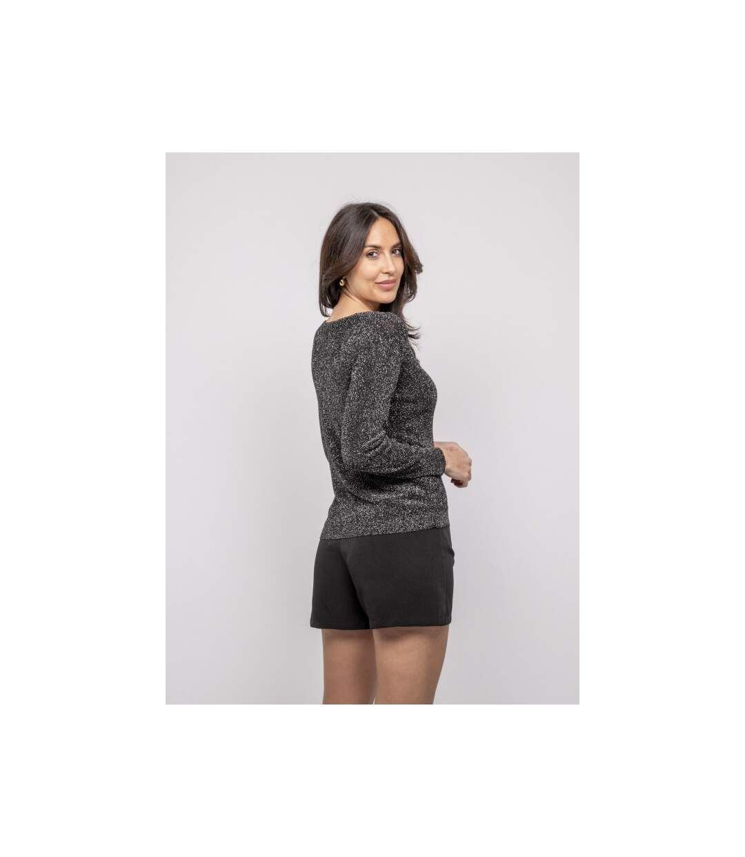 Gilet lurex KEVEL - Dona X Lisa-2