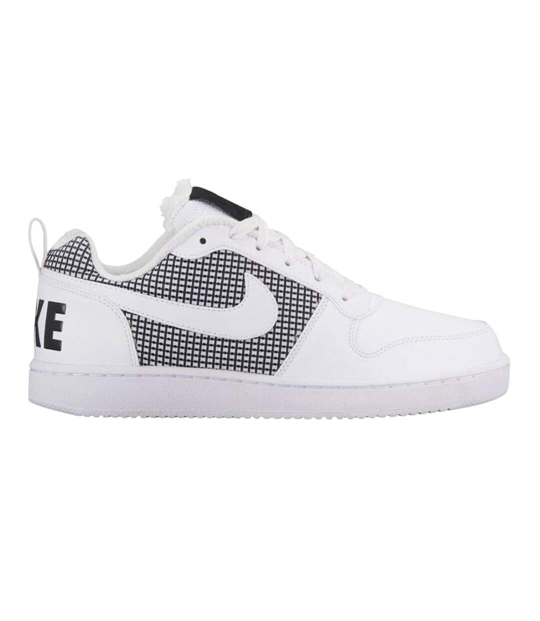 Baskets Court Borough Femme Blanc Noir Nike-4