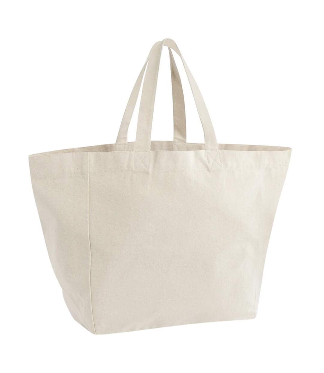 Tote Bag Motif/style Ample Taille Unique Blanc Cassé Westford Mill-2