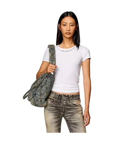 T-shirt T-matic Femme Blanc Diesel