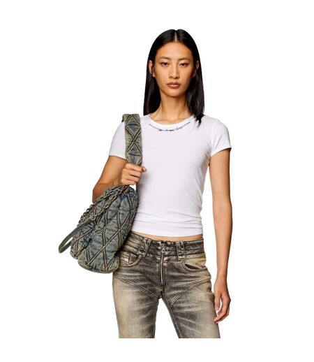 T-shirt T-matic Femme Blanc Diesel