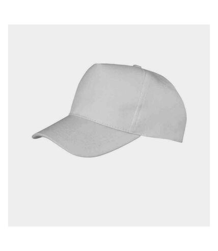 Result Boston 5 Panel Baseball Cap (White) - UTPC5947