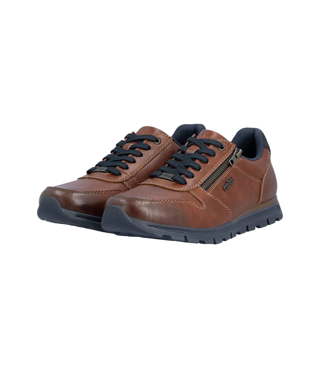 Basket Basse Cuir Rieker-3