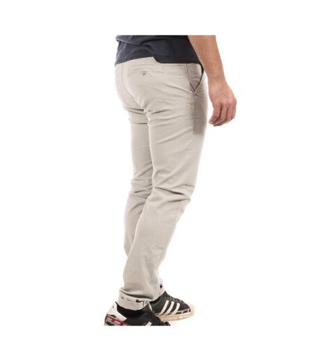 Pantalon chino blanc/écru homme paname brothers costa1