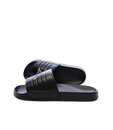 Claquettes noires homme kappa sarty - 40