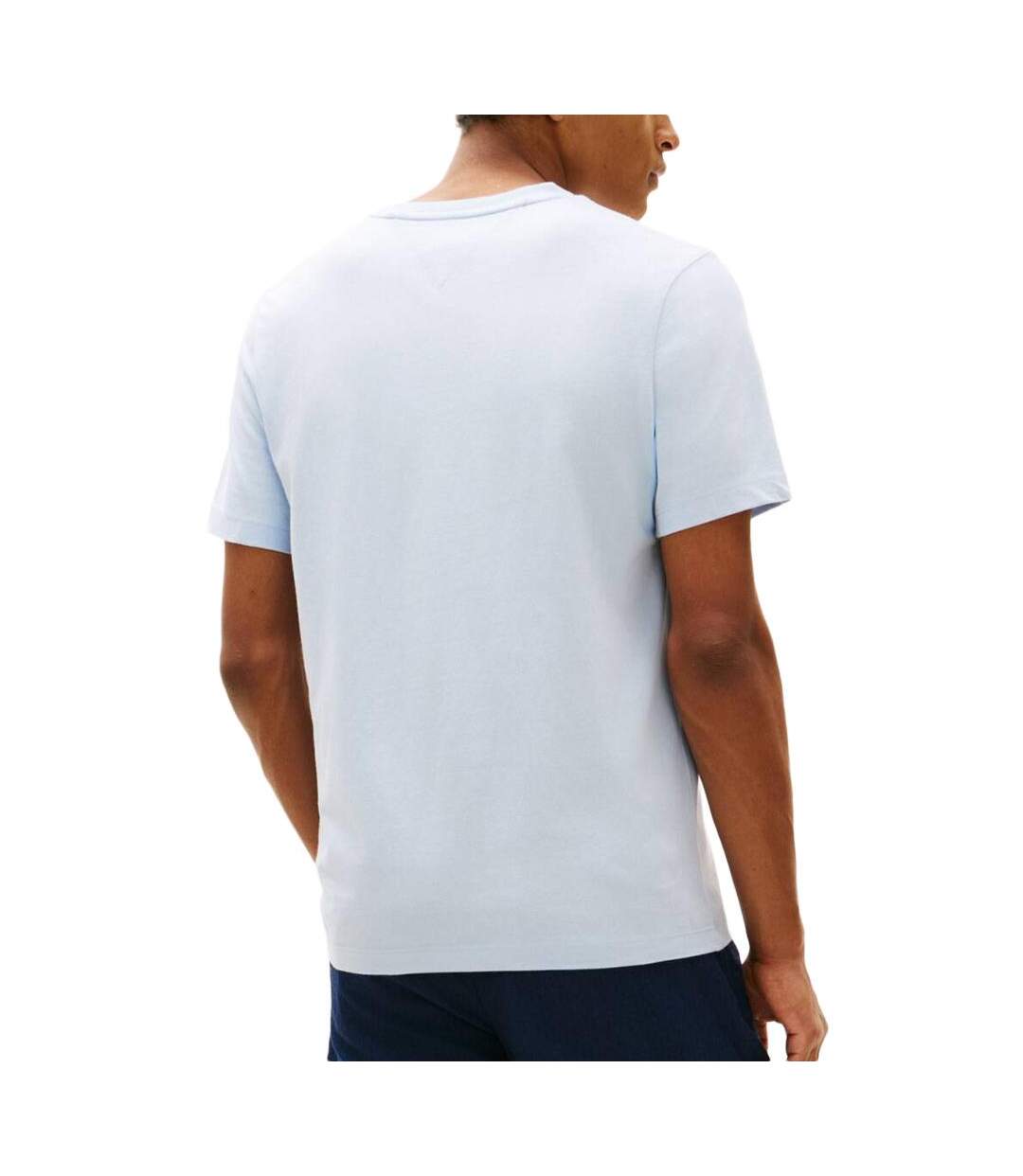 T-Shirt bleu homme tommy hilfiger essential-2