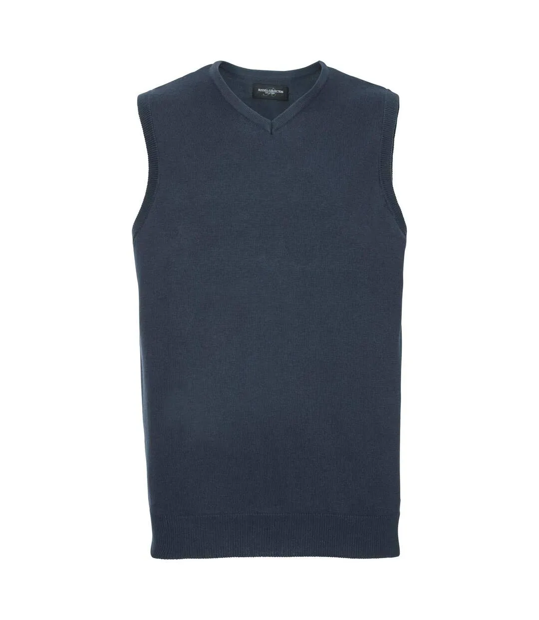Collection Pull Sans Manches Homme Bleu Marine Russell-1