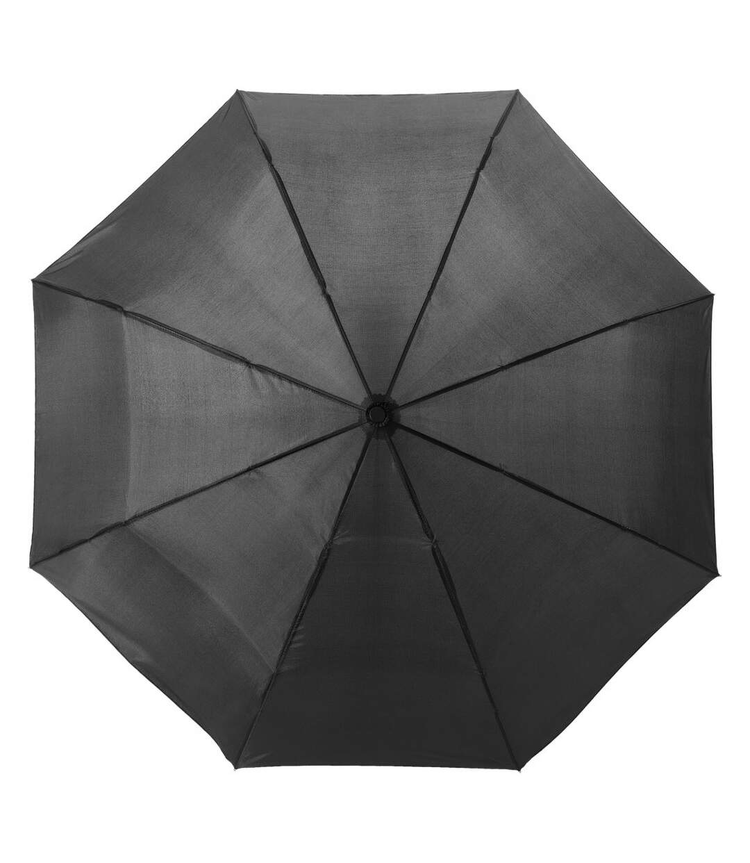 Bullet 21.5in Alex 3-Section Auto Open And Close Umbrella (Solid Black) (One Size) - UTPF902-2