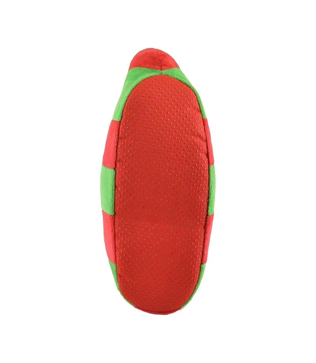 Chaussons Motif/style Elfe Homme Vert Rouge Blanc Floso-3
