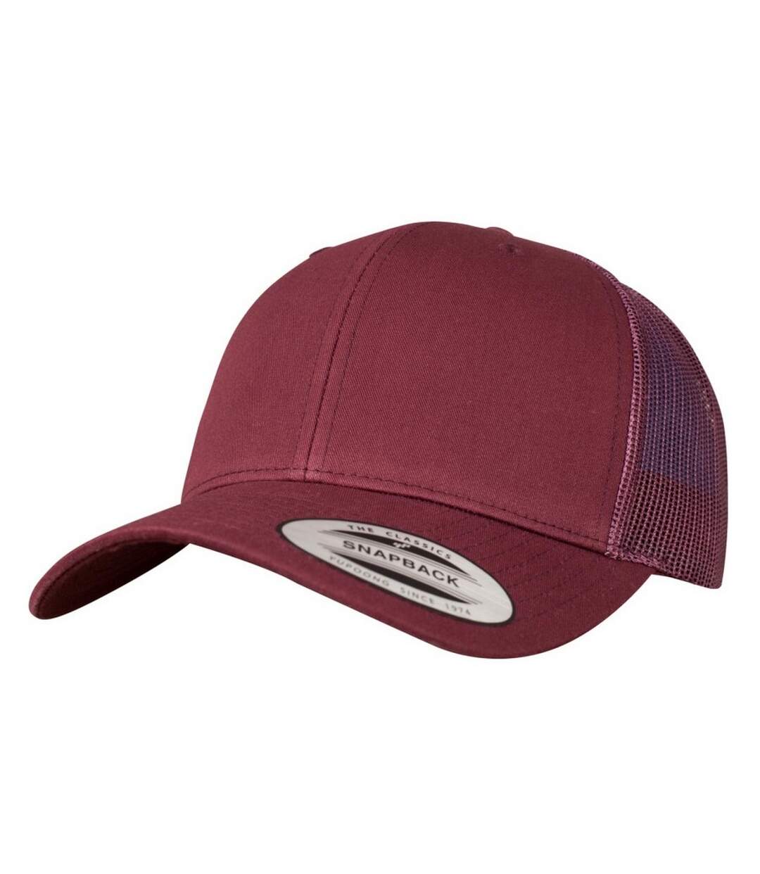 Casquette Trucker Pourpre Flexfit-3