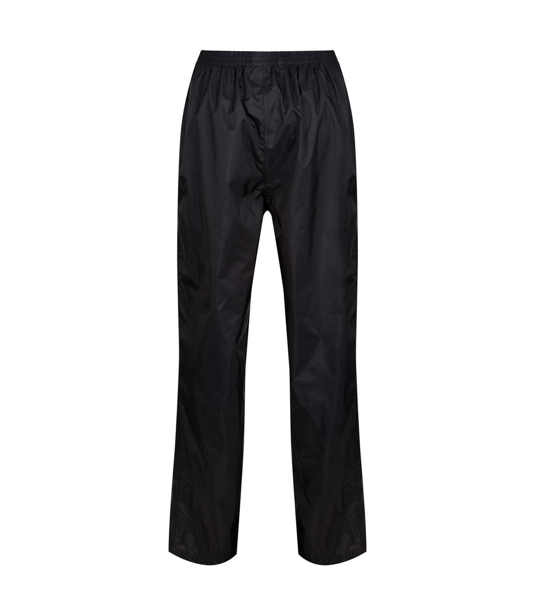 Womens/ladies Packaway Rain Trousers Black Regatta-3