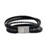 Bracelet noir geographical norway 315124 - taille unique-2