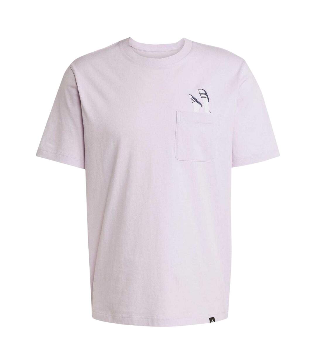 T-shirt Homme Lavande Bleu Glacier Adidas-2