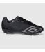 Mens Velocita Decima Pro Soft Ground Football Boots Pirate Black Gunmetal Black Shimmer Umbro-1