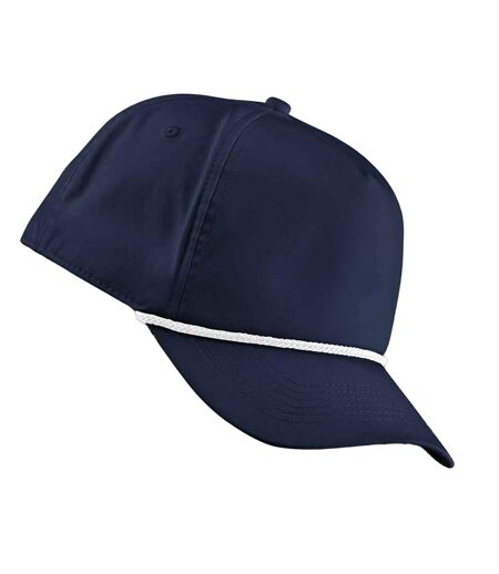 Coolmax Baseball Cap Navy White Beechfield