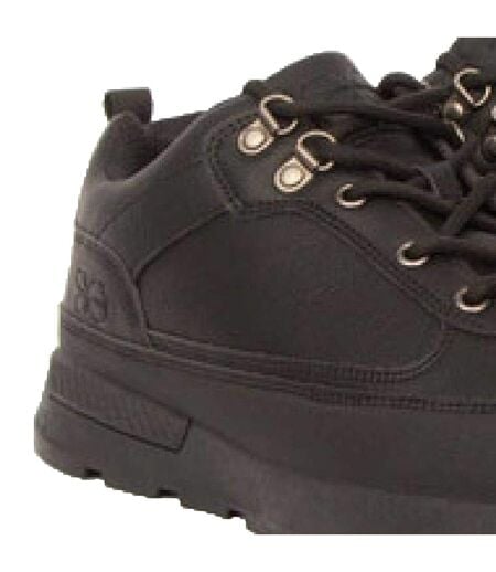 Baskets Banbury Homme Noir Crosshatch