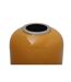 Vase Rond Design Anita 45cm Ocre & Argent-2
