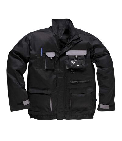 Portwest Mens Texo Contrast Jacket (Black)