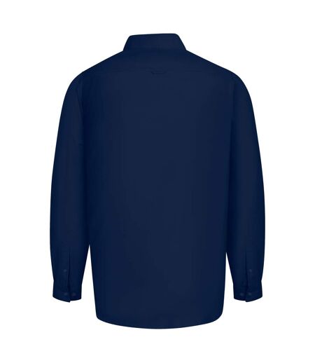 D555 Chemise Longue Manches Longues Richard Homme Bleu Marine Duke