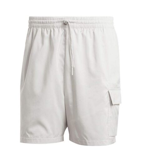Short À Poches Style Petit Logo Essentials Homme Blanc Adidas