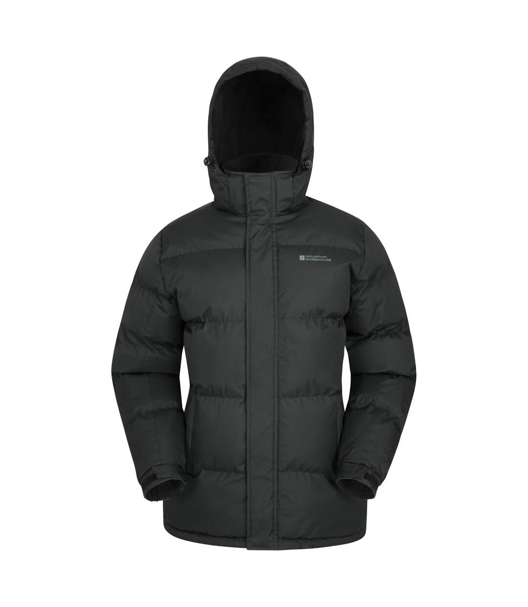 Doudoune matelassée snow homme noir Mountain Warehouse-1