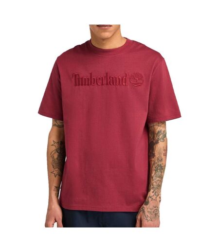 T-Shirt bordeaux homme timberland sleeve - 3xl