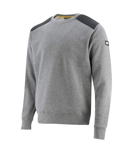 Caterpillar Mens Essentials Sweatshirt (Dark Grey Heather) - UTFS8465