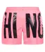 Mens Logo Swim Shorts Pink Moschino-2