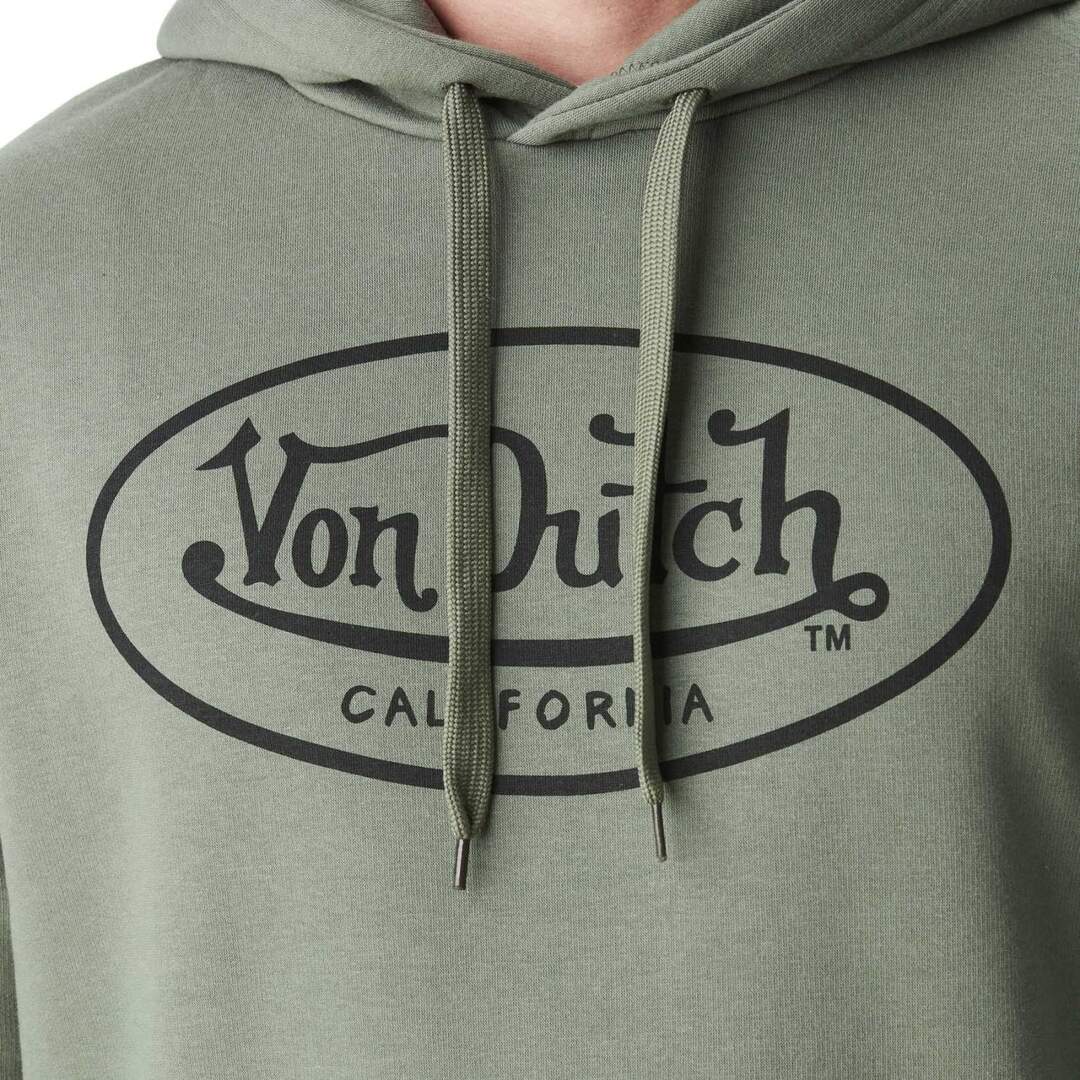 Sweat homme à capuche en molleton Brand Vondutch-2