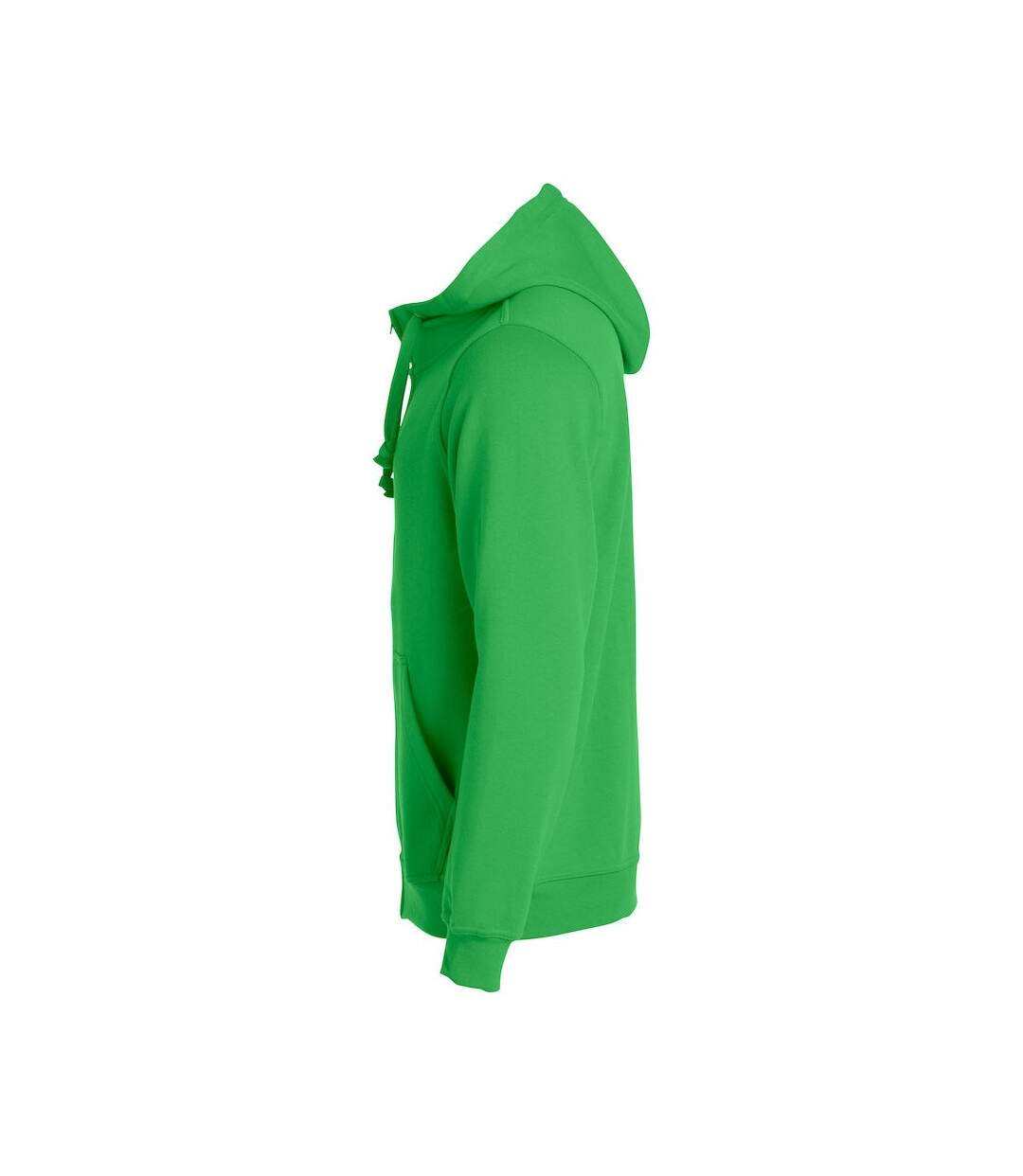 Veste à capuche basic homme vert pomme Clique Clique