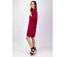 Robe chemise boutonnée CLAUDINE framboise Coton Du Monde-3