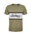 Mens Big Logo Crew Neck T-shirt Silver Sage Jack Wills-2