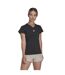 T-shirt Manches Courtes Train Essentials Femme Noir Adidas-1