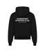 Mens Running Club Organic Cotton Pullover Hoodie Black Puresport-2