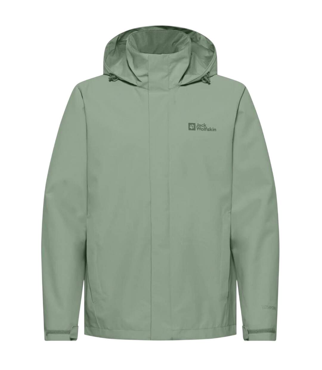 Veste Imperméable Trailtime Homme Vert Pâle Jack Wolfskin-2