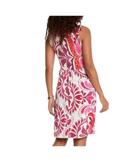 Robe rose à fleurs morgan rannie
