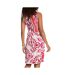 Robe rose à fleurs morgan rannie-2
