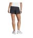 Womens/ladies High Waist Running Shorts Black Adidas-3