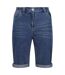 Womens/ladies erdre casual shorts true denim light blue Regatta-1