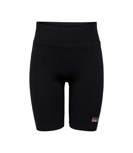 Short de sport noir femme only play life city
