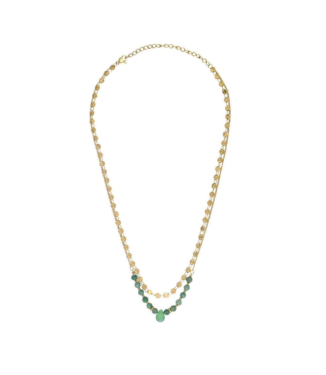 Collier doré femme clio blue co0005-1