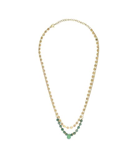 Collier doré femme clio blue co0005
