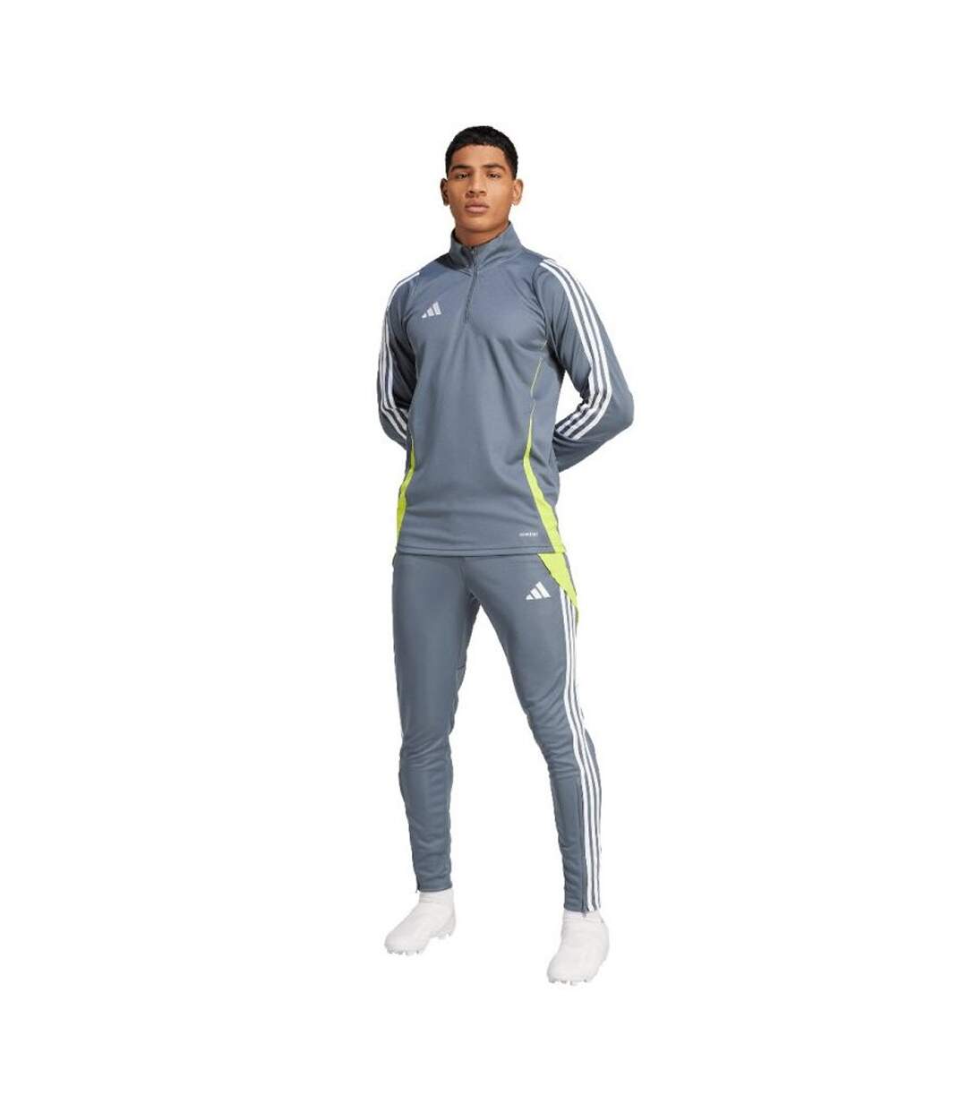 Haut Entraînement Tiro Homme Gris Adidas-4