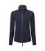 Veste polaire artisan femme bleu marine / marron Premier-1