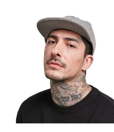 Flexfit By Yupoong Mens Melton Cap (Grey) - UTRW7385