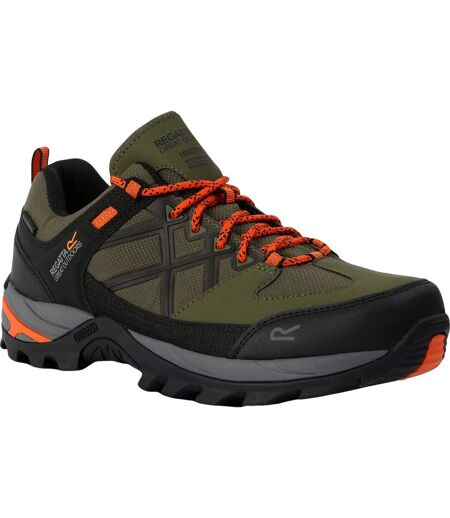 Chaussures De Marche Samaris Homme Vert Cyprès Orange Flamboyant Regatta