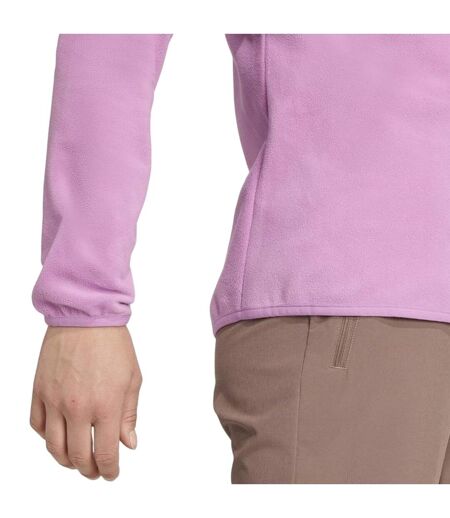 Veste Polaire Manches Longues Essentials Femme Violet Adidas